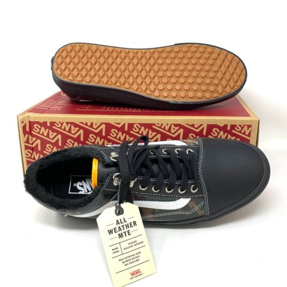 💖MEGA SALE💖VANS MTE Old Skool Women's Black Camo Khaki Sneakers VN0A348F2TI - Picture 6 of 10